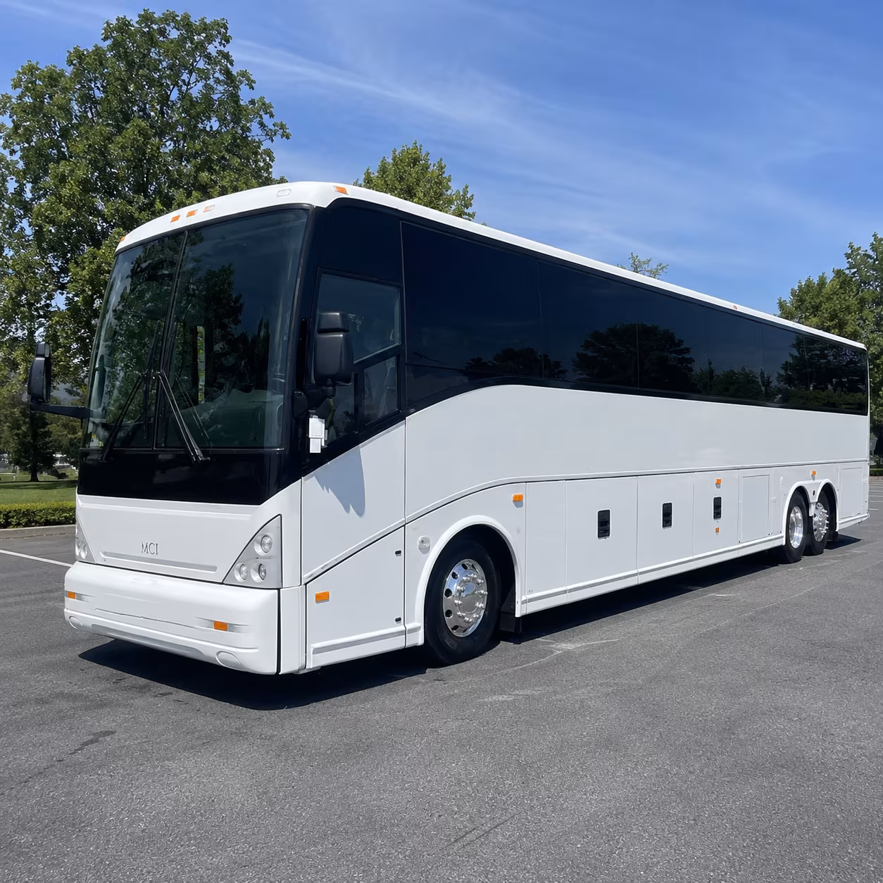 bus rental options for hanford trips