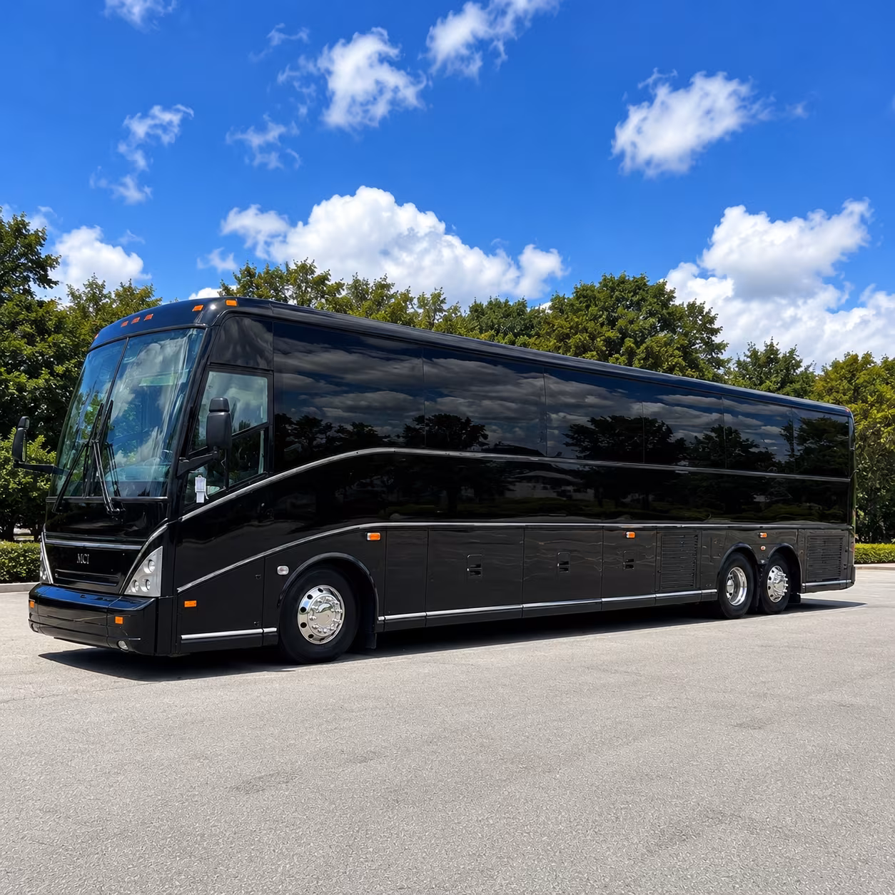 hanford concert transportation onboard seating